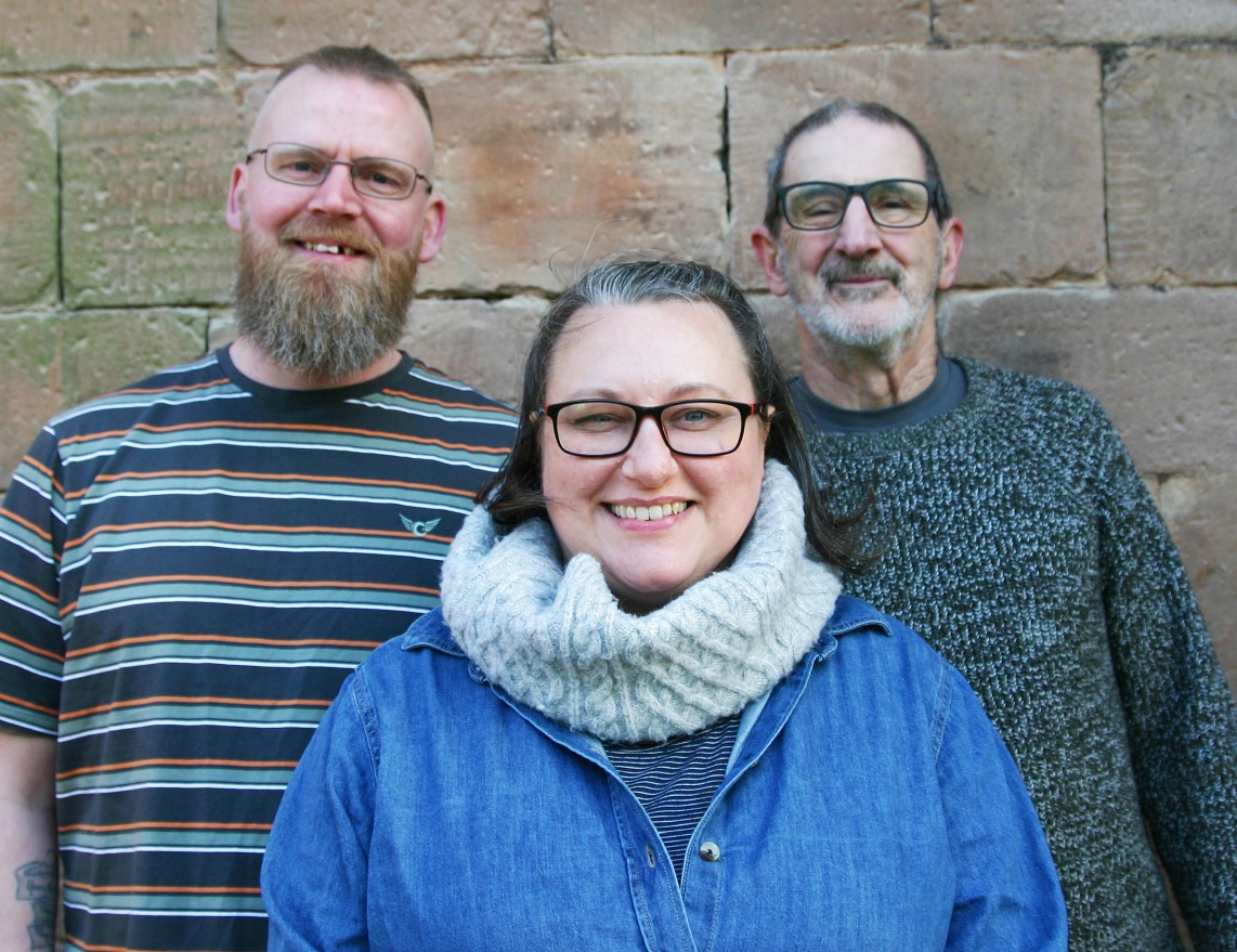 Vicki, John and Martin